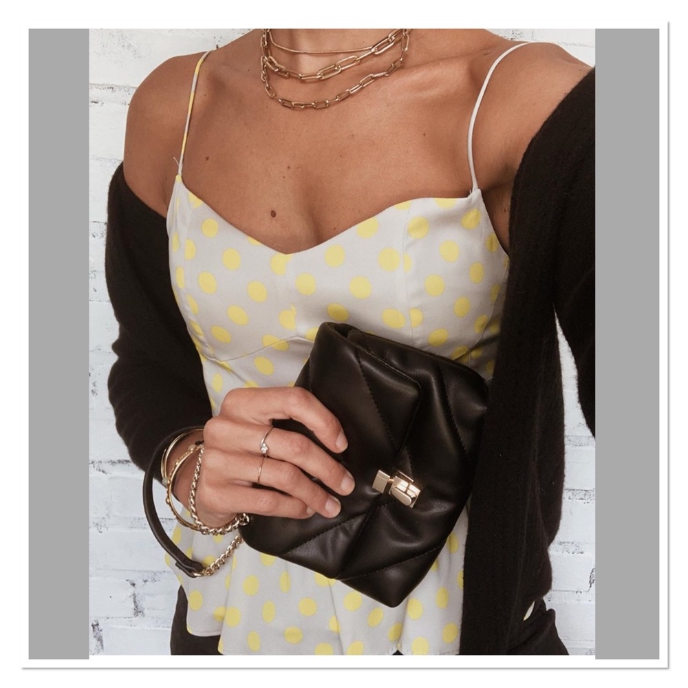 Last🔥Zara polka top, super trendy top